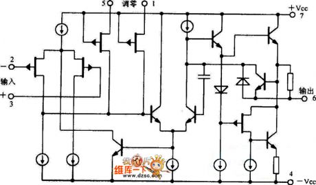 OPA606 amp circuit