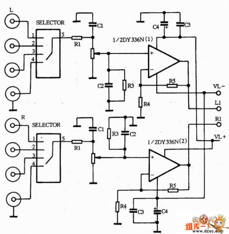 Yong Zhen 80ASE amplifier preamplifier circuit