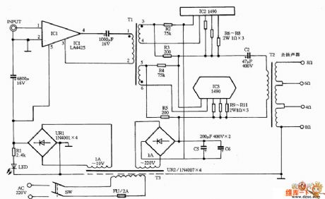 Weikeda VPA-100 amplifier circuit