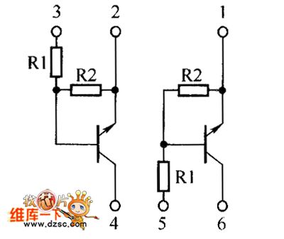 transistor EMH3 internal circuit