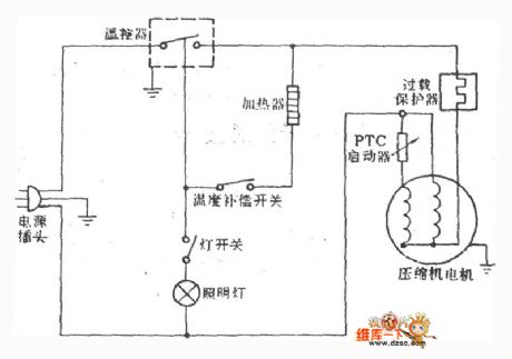 Rongsheng Brand 5CD-103 Refrigerator Circuit