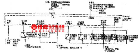The seatbelt protection system circuit of Buick-Century