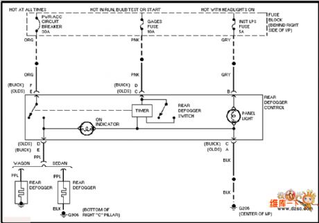 Buick Mist Eliminator Circuit