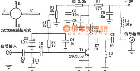 UHF Amplifier Circuit