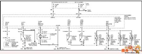 Buick Passive Seat Safety System Circuit