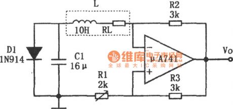 Simple Sine Wave Generator Circuit Composed of μA741