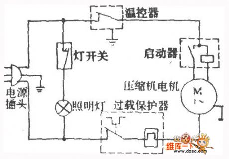 Huari Brand BC-150 Refrigerator Circuit