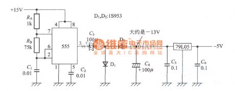 Obtaining Exact -5V from +15V Power Supply Circuit