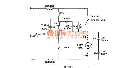 ShenLI electromotor half wave speed adjustment circuit