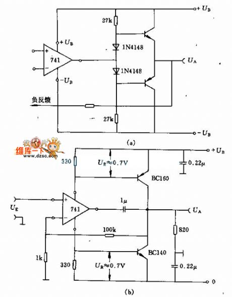 Operational Amplifier Power Output Circuit