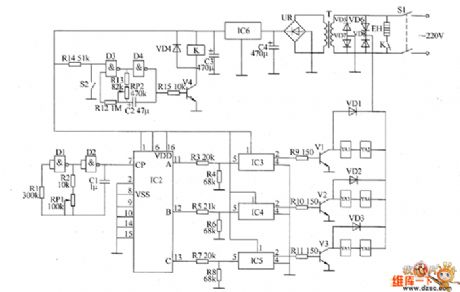 Magnetic stirring apparatus circuit diagram 1