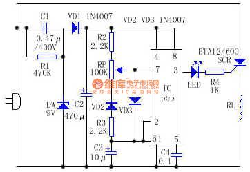 Infrared heating device temperature control circuit
