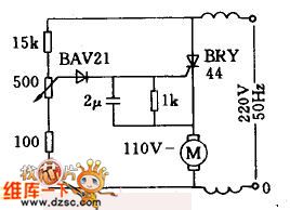 Low Power AC/DC General Motor Thyristor Control Circuit