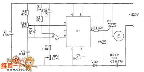 Motor electronic speed controller circuit diagram 4