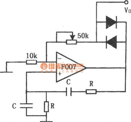 Stable Sinusoidal Oscillator Circuit Composed of F007