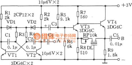 Intermediate Frequency Signal Generator Circuit Made of Ceramic Filter 3L465