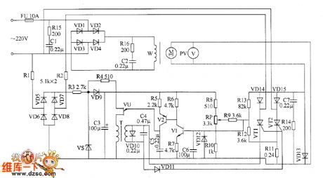 Motor electronic speed controller circuit diagram 1