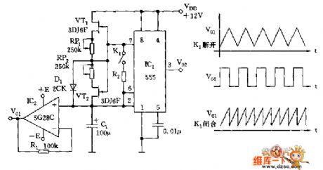 555 Multi-Wave Generator Circuit (1)
