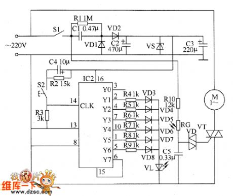 Motor electronic speed controller circuit diagram 3