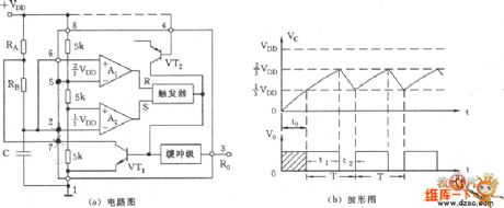 555 astable multivibrator circuit