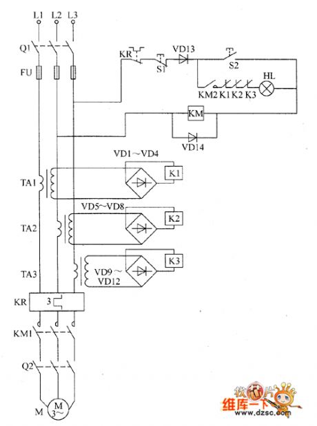Motor protector circuit diagram 6