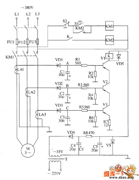 Motor protector circuit diagram 8