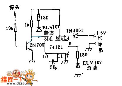RTL/TTL Probe Circuit