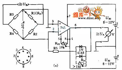 Measuring Bridge Amplifier Circuit