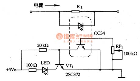 The current supervision circuit of photocoupler