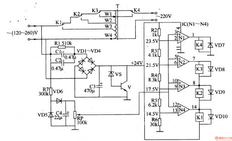 AC Voltage Regulator  Three