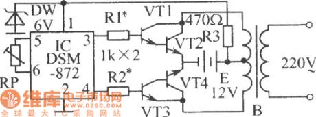 Inverter drive signal generator circuit diagram