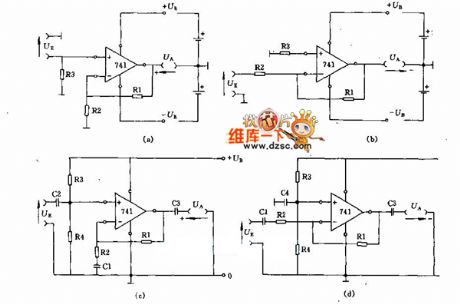 Operational Amplifier Of Double Power Supply And Single Power Supply Circuit