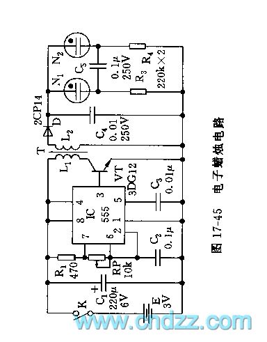 555 electronic candle circuit