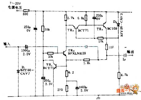 The Infrared Demodulation Circuit Using Low-Noise Amplifier