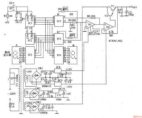 Numerical Control D. C. Regulated Power Supply    Four