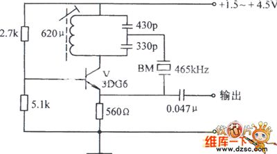 Capacitance feedback oscillator circuit