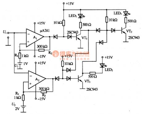 The LEV evaluation circuit of μA741