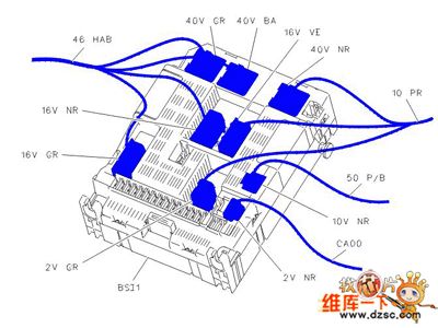 Peugeot entire vehicle circuit