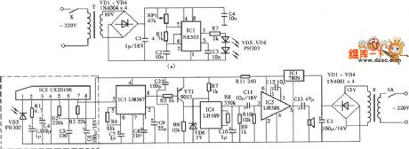 Infrared Detection Electric Shock Protection And Warning Circuit