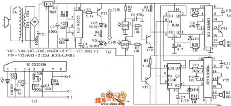 Infrared Control Electronic Ceremonial Speech Device Circuit Using CX20106
