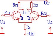 Long tail type differential amplifier circuit