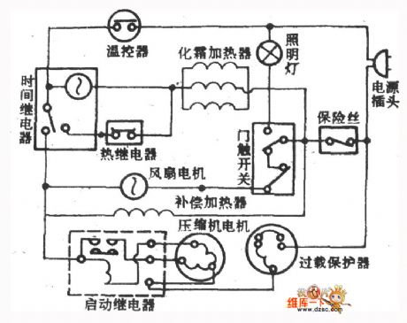The California SR-190 cool refrigerator circuit