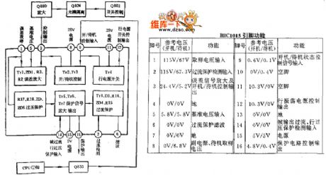 HIC1015 protection circuit