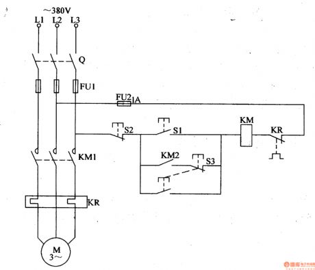 Common Electrical Motor Controlled Circuit (3) - Automotive_Circuit