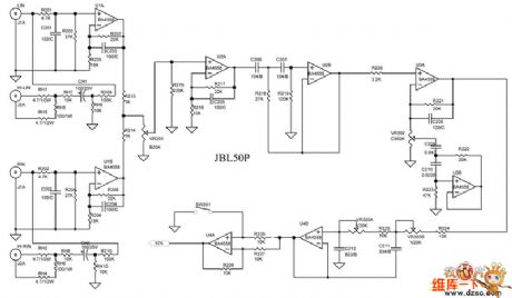 Car amplifier circuit
