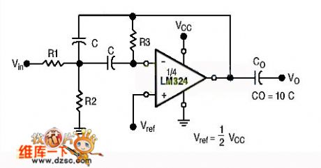 LM324 four-Stage Amplifier circuit - Light_Control ...