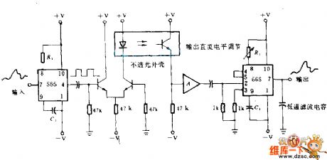 Analog isolation circuit