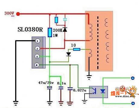 Bubugao VCD-AB115 switch power supply circuit