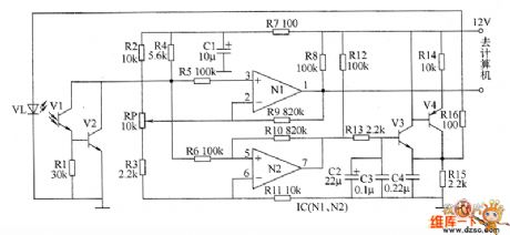 Spinner Weft feelers circuit diagram