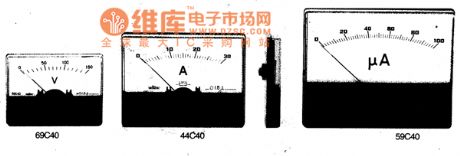 DC-AC thin power meter appearance circuit diagram